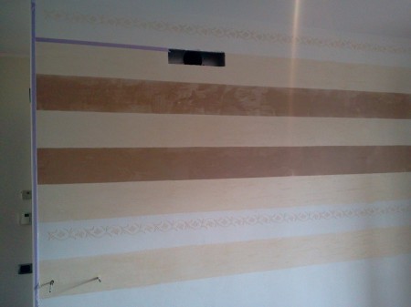 fase di creazione travertino orizzontale 